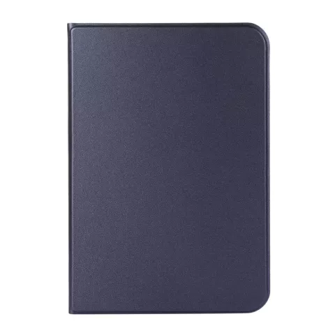 Just in Case Housse en cuir PU compatible avec iPad mini 6 (2021) et iPad mini 7 (2024) - bleu