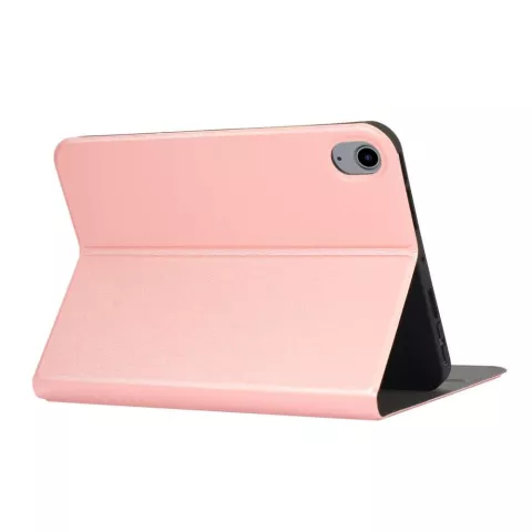 Just in Case PU Leather Book Case cover pour iPad mini 6 - rose