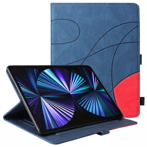 Just in Case Business Book Case housse pour iPad Pro 11 pouces (2018 2020 2021 2022) - bleu
