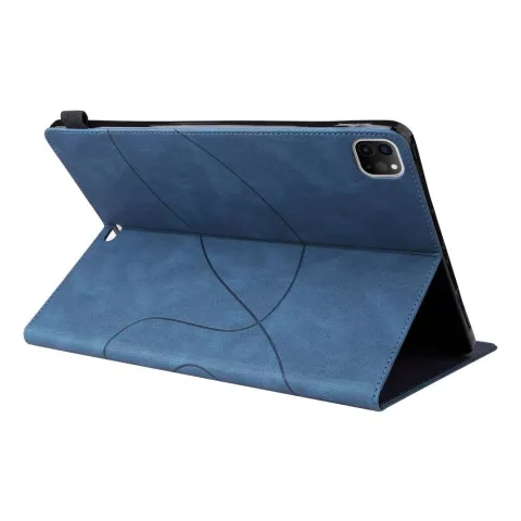 Just in Case Business Book Case housse pour iPad Pro 11 pouces (2018 2020 2021 2022) - bleu