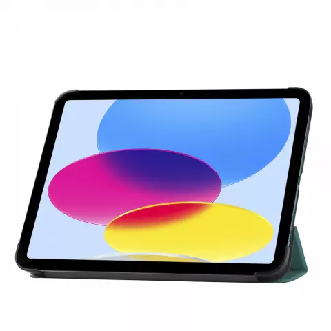 Just in Case Trifold Case cover compatible avec iPad 10,2 pouces - vert