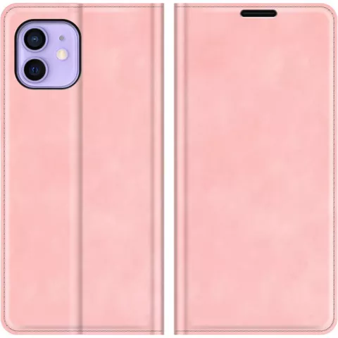 Just in Case Wallet Case Coque magn&eacute;tique pour iPhone 12 et iPhone 12 Pro - rose