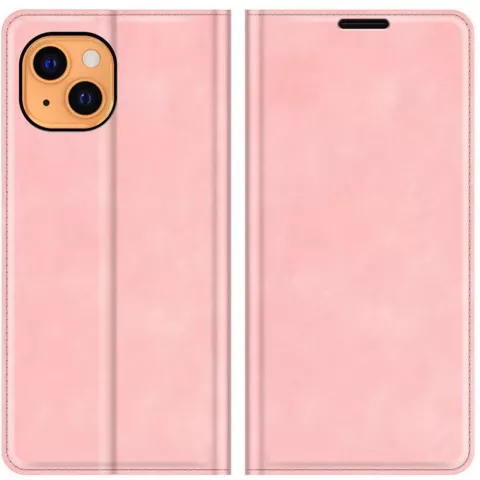 Just in Case Wallet Case Coque magn&eacute;tique pour iPhone 13 mini - rose