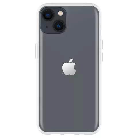 Just in Case Coque en TPU souple compatible avec iPhone 13 - transparente