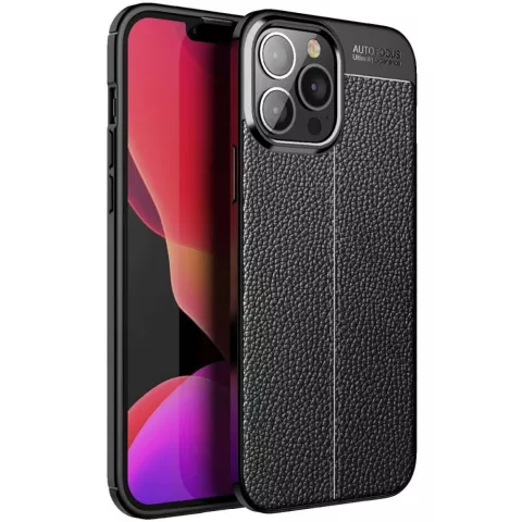 Just in Case Soft Design TPU Case compatible avec iPhone 13 Pro Max - noir