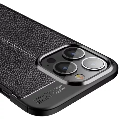 Just in Case Soft Design TPU Case compatible avec iPhone 13 Pro - noir