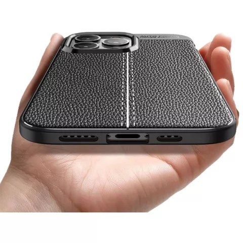 Just in Case Soft Design TPU Case compatible avec iPhone 13 Pro - noir