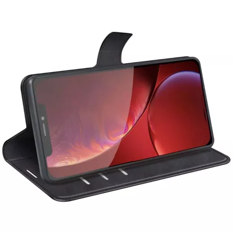 Just in Case TPU Wallet Case &Eacute;tui magn&eacute;tique compatible avec iPhone 13 Pro - noir