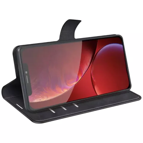 Just in Case TPU Wallet Case &Eacute;tui magn&eacute;tique compatible avec iPhone 13 Pro Max - noir