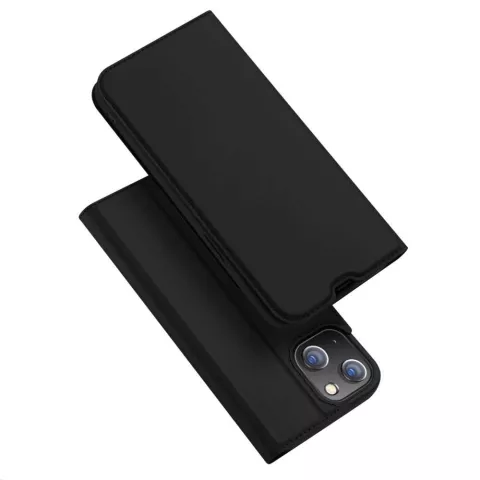 DUX DUCIS Wallet Case Slimline &eacute;tui pour iPhone 13 mini - noir