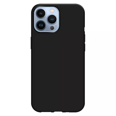 Just in Case Soft TPU Case compatible avec iPhone 13 Pro Max - noir