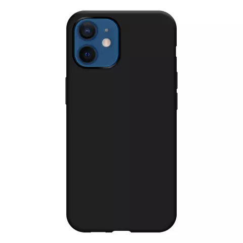 Coque souple en TPU Just in Case pour iPhone 12 et iPhone 12 Pro - noire