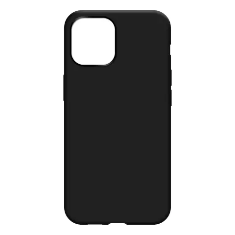 Just in Case Soft TPU Case compatible avec iPhone 12 et iPhone 12 Pro - noir