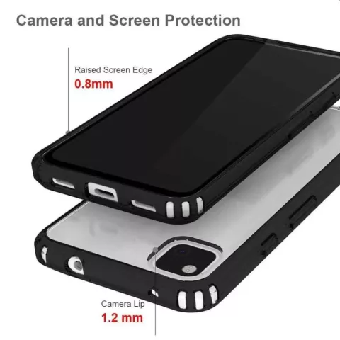 Coque Armor-X Rugged Case pour iPhone 13 Pro - noir