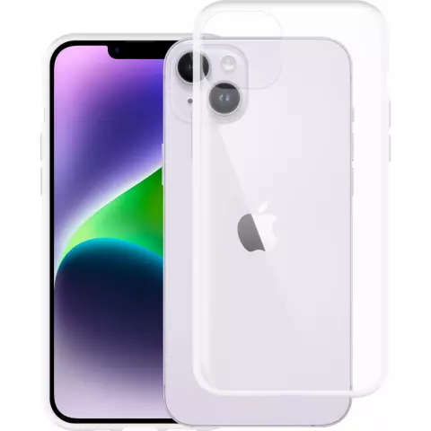 Just in Case Soft TPU Case compatible avec iPhone 14 Plus - transparent