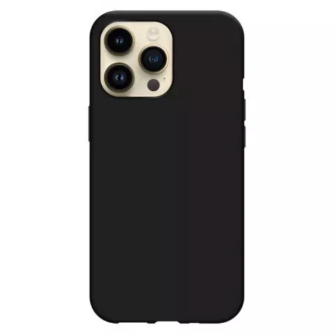 Coque souple en TPU Just in Case pour iPhone 14 Pro Max - noire
