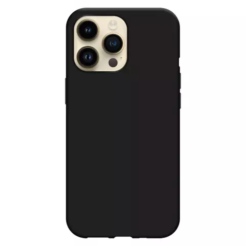 Just in Case Soft TPU Case compatible avec iPhone 14 Pro Max - noir