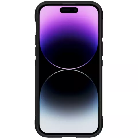 Just in Case Shockof Shell Case compatible avec iPhone 14 Pro - noir