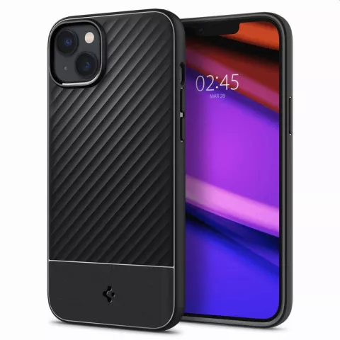 Coque Spigen Core Armor Case compatible avec iPhone 14 Plus - noir