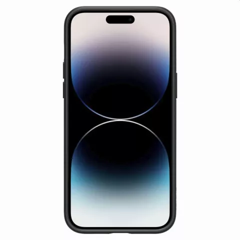 Coque Spigen Liquid Air Case compatible avec iPhone 14 Pro - noir