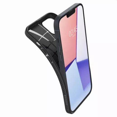 Coque Spigen Liquid Air Case compatible avec iPhone 14 Plus - noir