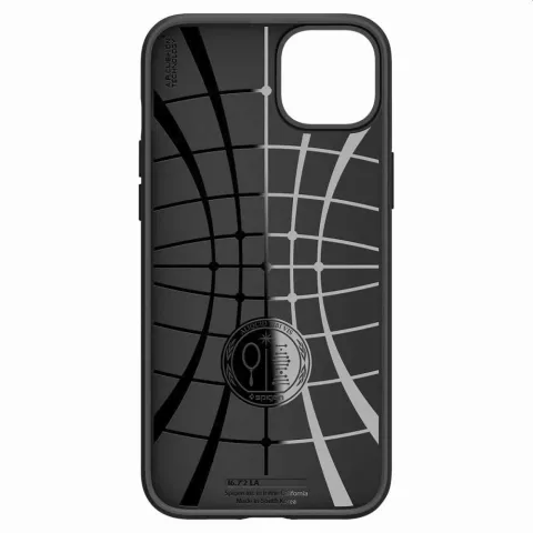 Coque Spigen Liquid Air Case compatible avec iPhone 14 Plus - noir