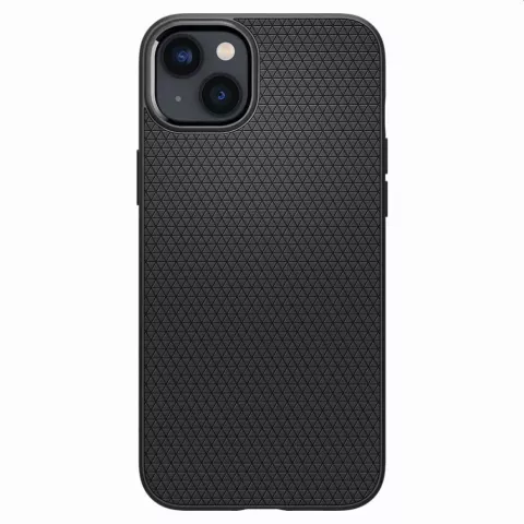 Coque Spigen Liquid Air Case compatible avec iPhone 14 Plus - noir