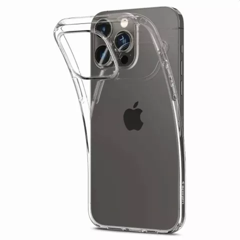Coque Spigen Liquid Crystal Case pour iPhone 14 Pro - Cristal transparent