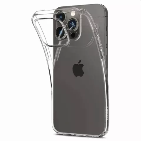 Spigen Liquid Crystal Case compatible avec iPhone 14 Pro - Cristal transparent