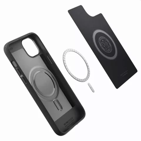 Coque Spigen Mag Armor Case compatible avec iPhone 14 Plus - noir Magfit