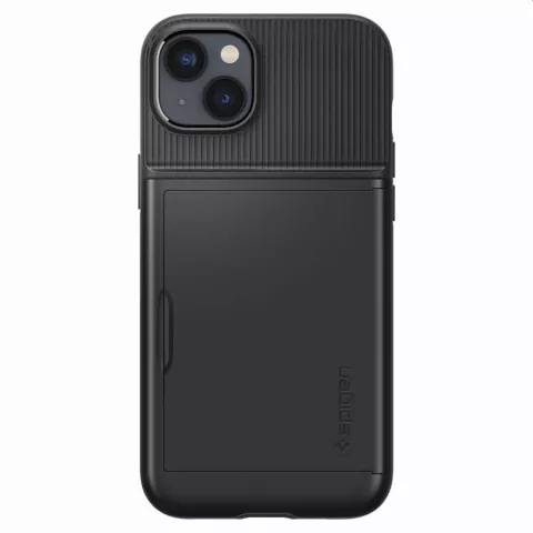 Coque Spigen Slim Armor Cardslot Case pour iPhone 14 Plus - noire
