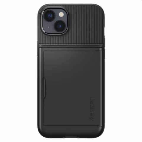 Spigen Slim Armor Cardslot Case compatible avec iPhone 14 Plus - noir