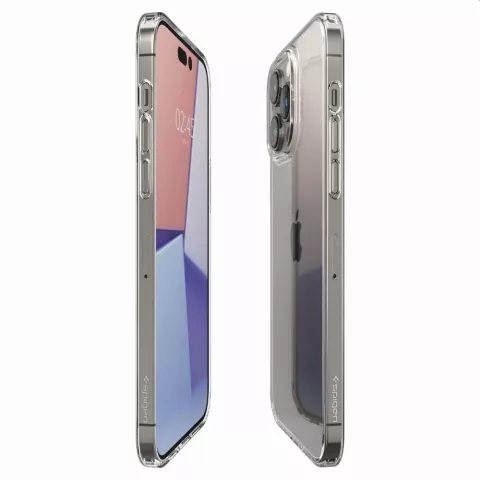 Coque Spigen Air Skin Hybrid Case pour iPhone 14 Pro Max - Cristal transparent
