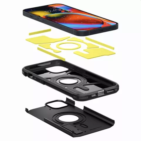 Coque Spigen Tough Armor Mag Case compatible avec iPhone 14 Plus - noir