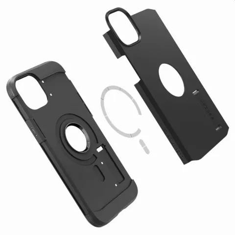Coque Spigen Tough Armor Mag Case compatible avec iPhone 14 Plus - noir
