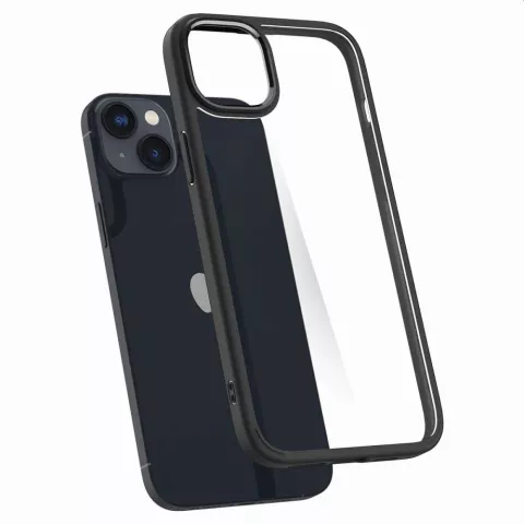 Coque Spigen Ultra Hybrid Case pour iPhone 14 Plus - noir mat