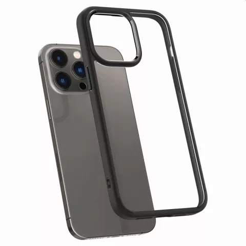 Spigen Ultra Hybrid Case compatible avec iPhone 14 Pro - noir mat