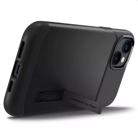 Spigen Slim Armor Case compatible avec iPhone 14 Plus - noir