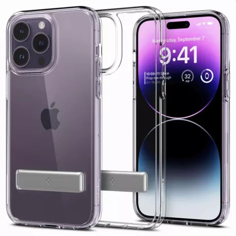 Coque Spigen Ultra Hybrid Case S compatible avec iPhone 14 Pro - transparente