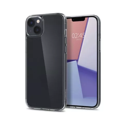 Coque Spigen Air Skin Hybrid Case pour iPhone 14 - Cristal transparent