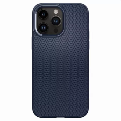 Coque Spigen Liquid Air Case pour iPhone 14 Pro - bleu