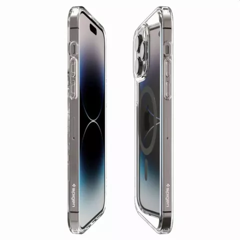 Spigen Ultra Hybrid Mag Case compatible avec iPhone 14 Pro - Graphite