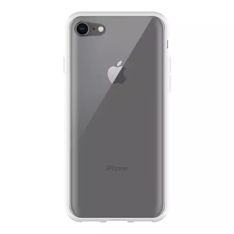 Just in Case Coque souple en TPU compatible avec iPhone SE 2020 et &agrave; l&#039;iPhone SE 2022 - transparente