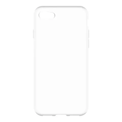 Just in Case Coque souple en TPU compatible avec iPhone SE 2020 et &agrave; l&#039;iPhone SE 2022 - transparente