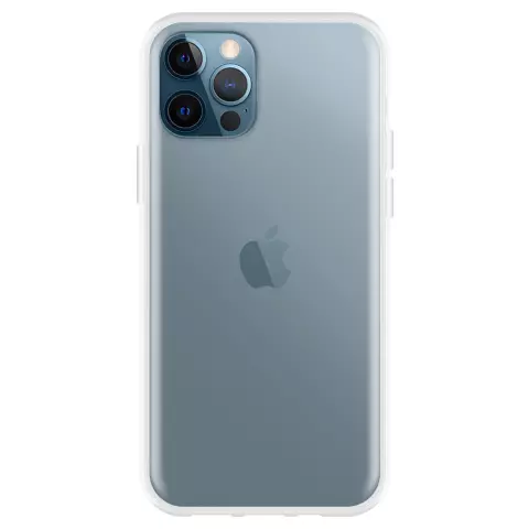 Just in Case Coque souple en TPU compatible avec iPhone 12 et iPhone 12 Pro - transparente