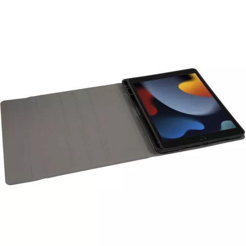 Just in Case Vintage Bluetooth Keyboard Cover QWERTY &eacute;tui compatible avec iPad 10,2 pouces - bleu