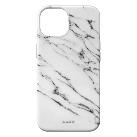 Laut Huex Elements Marble coque compatible avec iPhone 13 - blanc