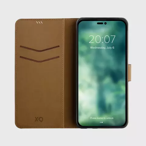 Xqisit NP Slim Wallet Selection &Eacute;tui antibact&eacute;rien compatible avec iPhone 14 Pro - noir