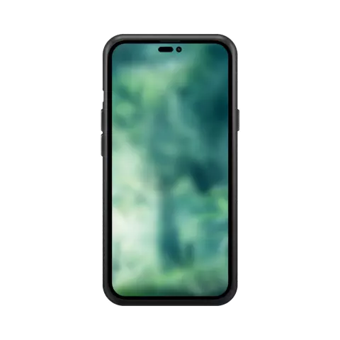 Xqisit NP Coque en silicone Anti Bac compatible avec iPhone 14 Pro - noir