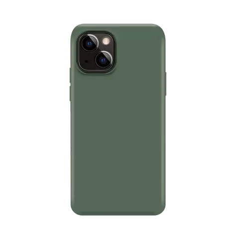 Xqisit NP Silicone case Anti Bac case pour iPhone 14 - vert